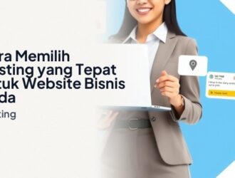 Cara memilih hosting yang tepat untuk website bisnis dengan memeriksa uptime, kecepatan, dan fitur keamanan server